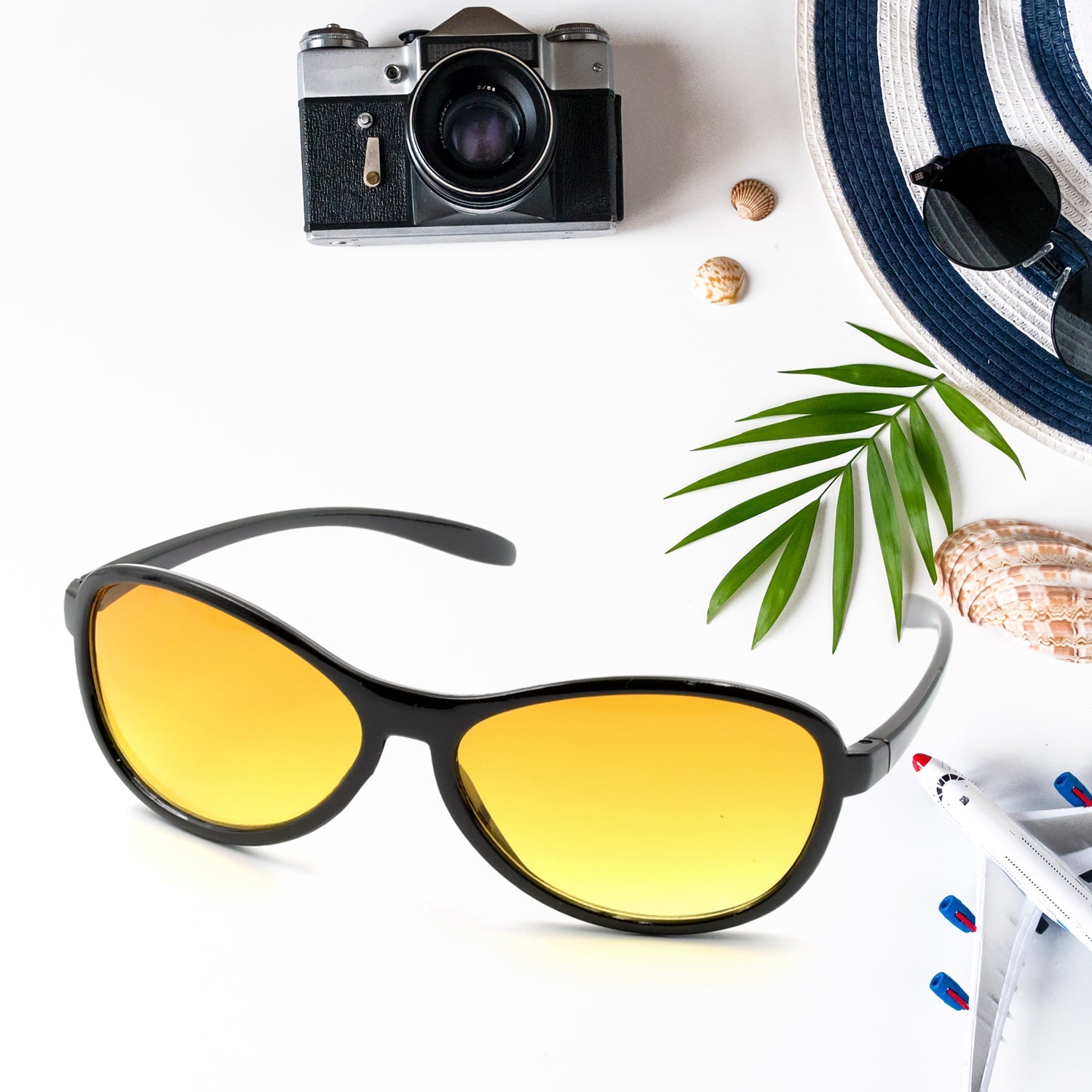 8764 Smart Vision Glasses UV Protected Sunglasses, Lightweight and Attractive Design 3D classic Sunglasses for Men & Women, Lightweight, Both Outdoor and Indoor Use (1 Pc ) 8764 Smart Vision Glasses UV Protected Sunglasses, Lightweight and Attractive Design 3D classic Sunglasses for Men & Women, Lightweight, Both Outdoor and Indoor Use (1 Pc )